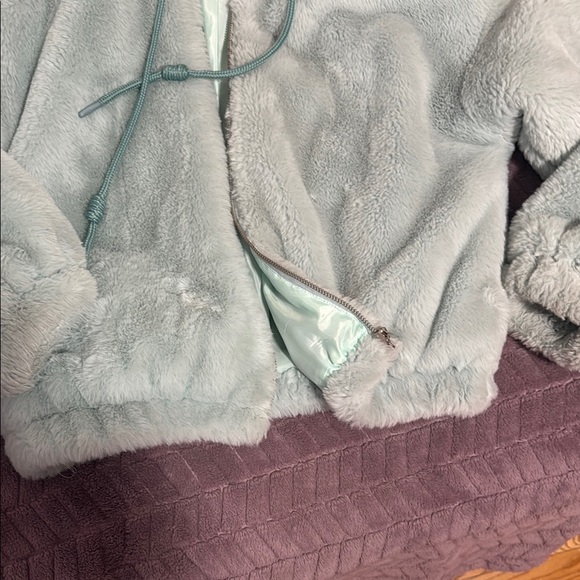 Cozy Light Blue Jacket - Picture 2 of 5